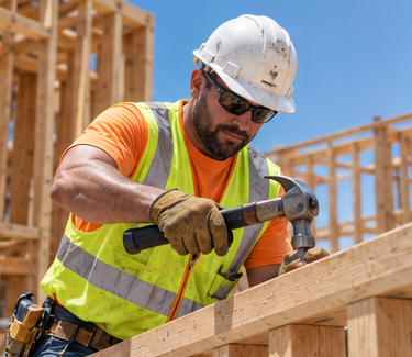A construction worker