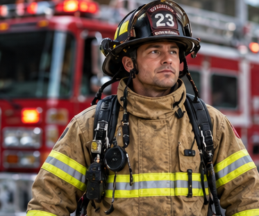 A firefighter